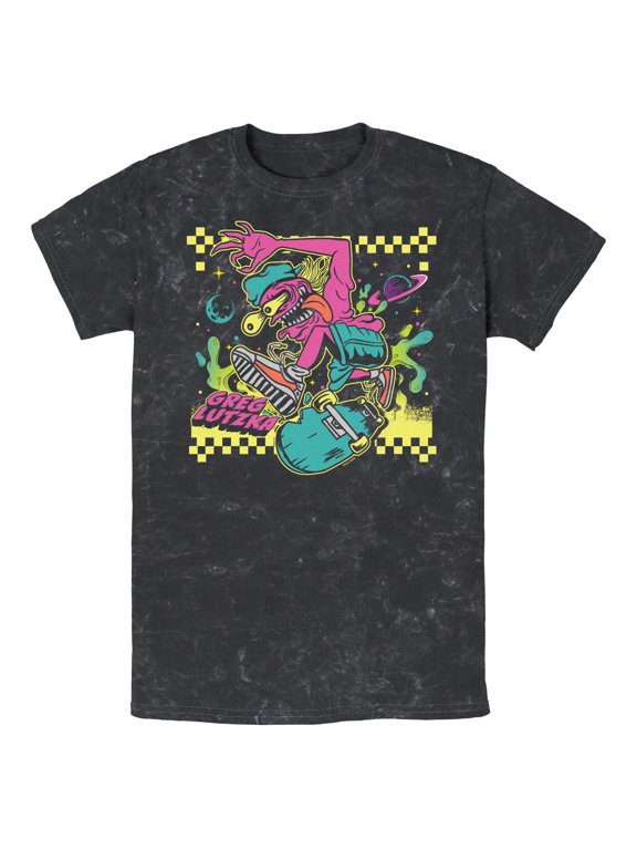 Mens Greg Lutzka Skater Pink Man T Shirt