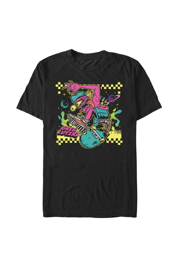 Mens Greg Lutzka Skater Pink Man T Shirt