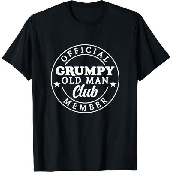 Mens Grumpy Old Man Club T-Shirt