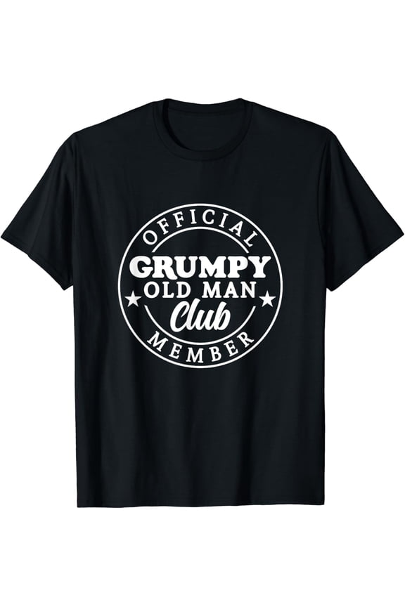Mens Grumpy Old Man Club T-Shirt