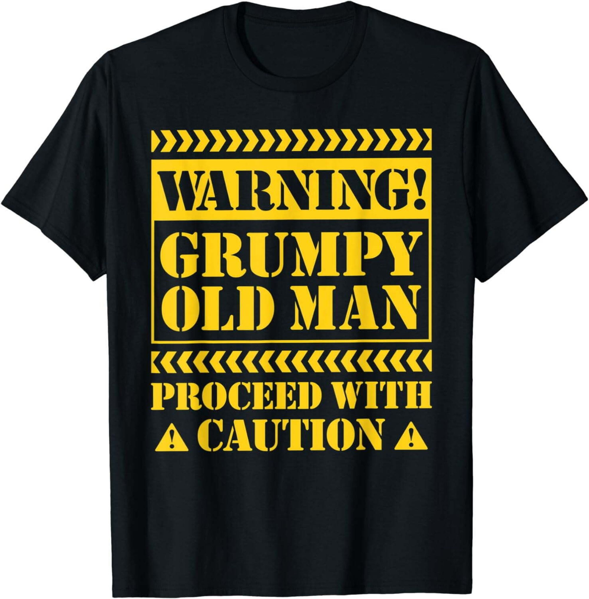 Mens Grumpy Old Man T Shirts for Men Funny Sarcastic Fathers Day TShirt