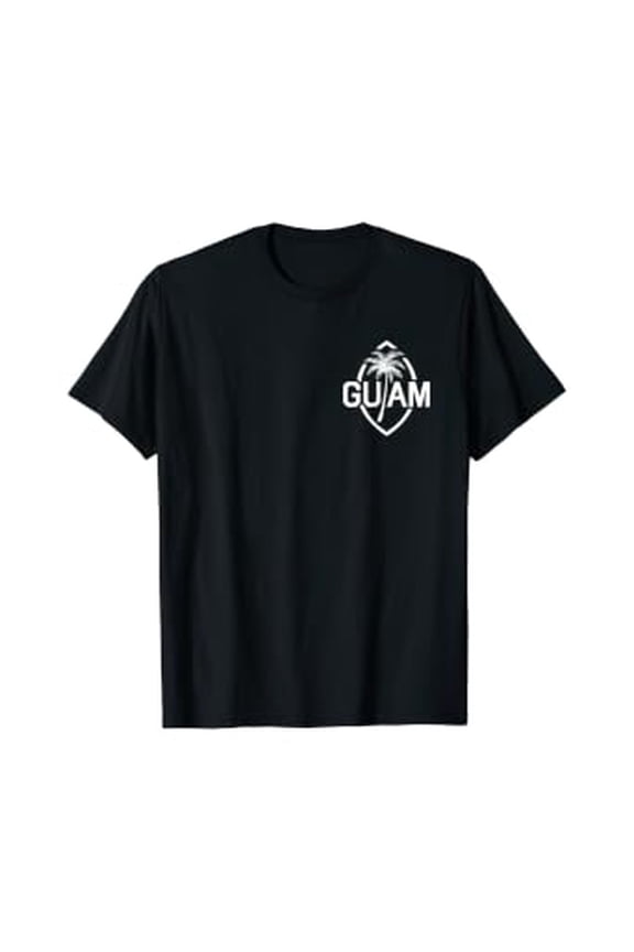 Mens Guam USA Beach Island Chamorro Guamanian Front & Back Print T-Shirt, Unisex T-Shirt