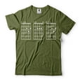 thumbnail image 1 of Mens Guitar Chord Tee Chart Musician Music Guitarist T-shirt Father's Day Guitarist T Shirt (Medium Military Green), 1 of 6