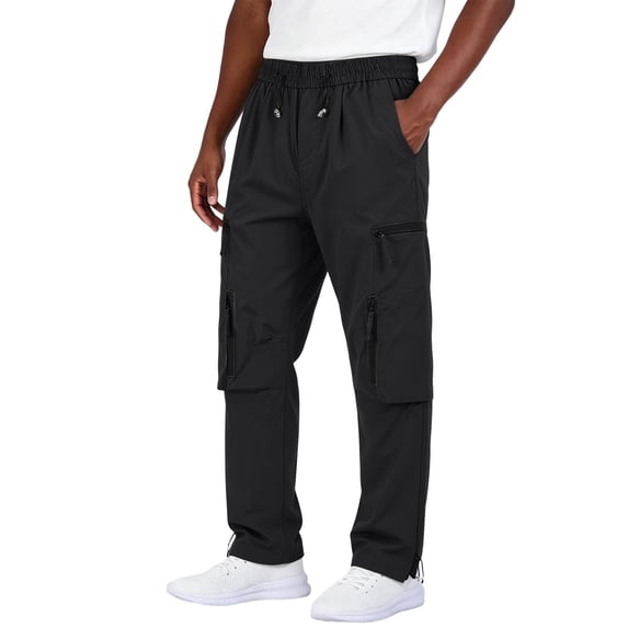 Mens Gym Pants Jerdar Men's Softshell Hiking Pants Waterproof Windproof Multi Pockets Polyester Straight Leg High Rise Outdoor Casual Athletic Work Long Trousers