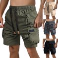 thumbnail image 1 of Mens Gym Shorts - Men's Summer Outdoor Shorts Gym Shorts Quick Dry Activewear Quick Dry Athletic Workout Gym Shorts Gym Workout Shorts for Men, 1 of 7