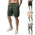 thumbnail image 1 of Mens Gym Shorts Men's Summer Outdoor Shorts Men's Summer Beach Shorts Men's Athletic Shorts with Pockets Mens Gym Shorts with Pockets, 1 of 6