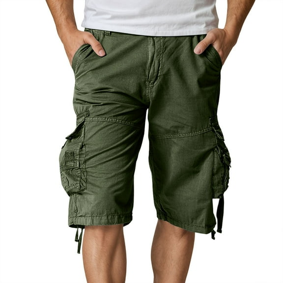 Mens Gym Shorts - Mens Workout Athletic Shorts Hiking Shorts Casual Work Hiking Shorts Quick Dry Athletic Workout Gym Shorts Outdoor Hiking Shorts with Pockets