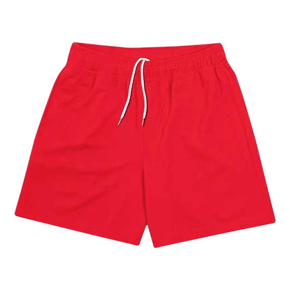 Mens Gym Shorts Mesh Breathable Pocket 5 Inch Inseam Training Fitness Wear