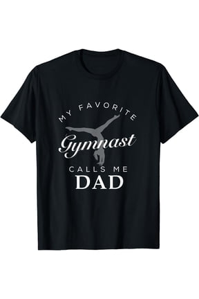 Mens Gymnastics Dad and Daughter Shirt for Men Birth Day