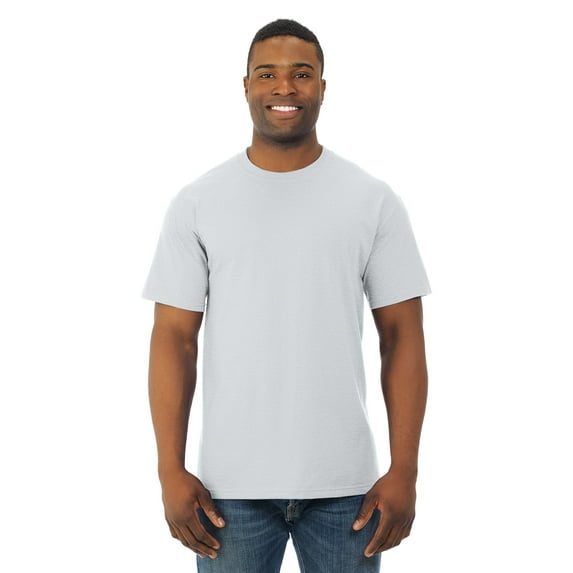 Mens HD Cotton Tall Sizes Short Sleeve Crew T-Shirt, 4XLT