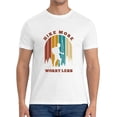 thumbnail image 1 of Mens HIKE MORE WORRY LESS Short Sleeve Shirts White 2X-Large, 1 of 5
