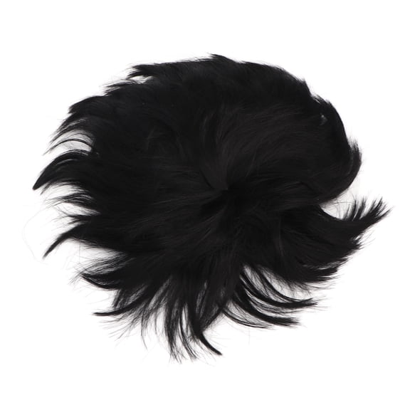 Mens Hair Topper Wig Short Toupee for Daily Wear Natural Look