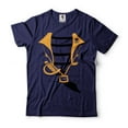 thumbnail image 1 of Mens Halloween Costume Pirate Costume Halloween Gifts Halloween Party Shirt Halloween Gifts (Small Navy Blue), 1 of 6