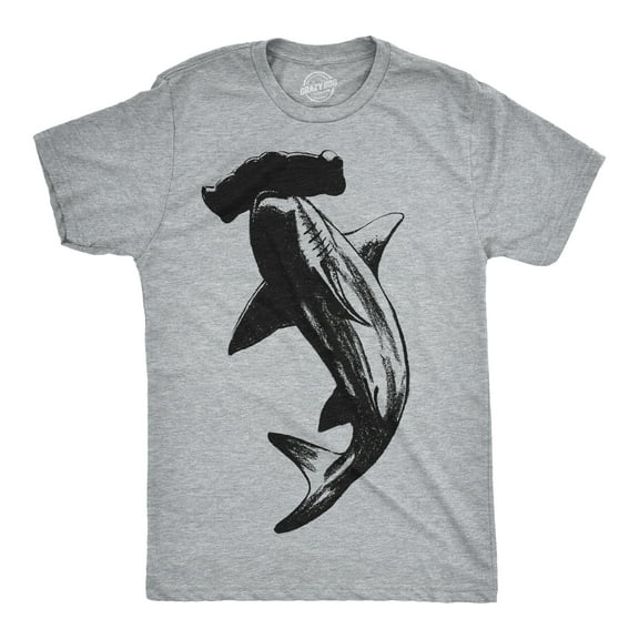 Mens Hammerhead Shark T Shirt Cool Aquatic Wildlife Graphic Tee Graphic Tees