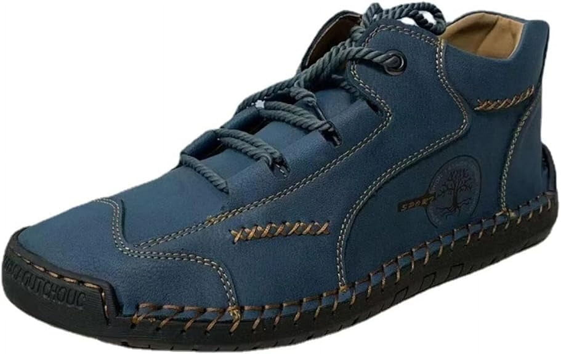 Hand Crafted Leather Shoes Mens Chukka Soft Leather Upper & lining Lace Up Goodyear Welted Barefoot Chukka Boots Chocolate Brown Extra  main image 2
