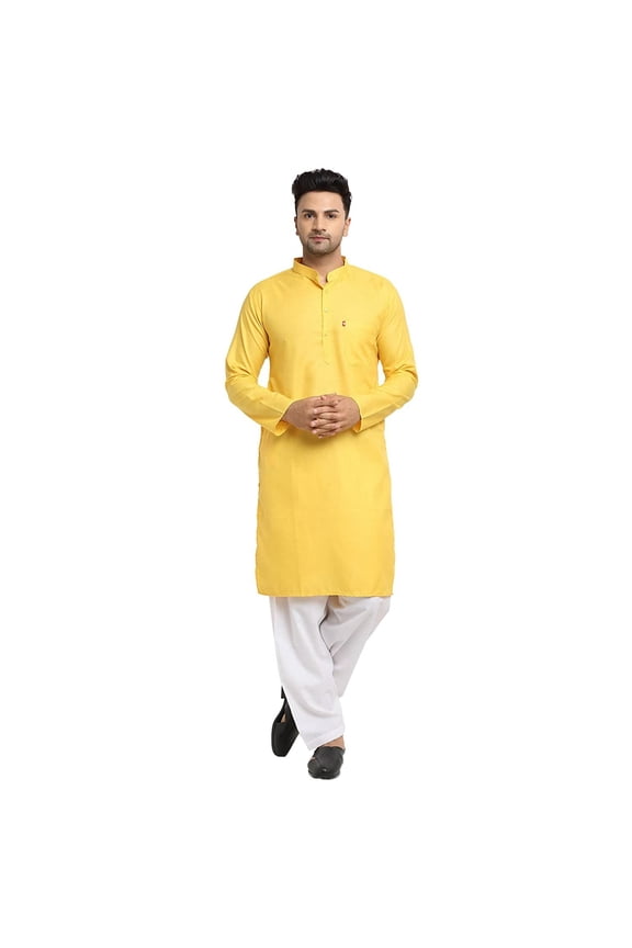Mens Handmade Indian Pakistani Ethnic Designer Wear Kurta Salwar Pathani Suit