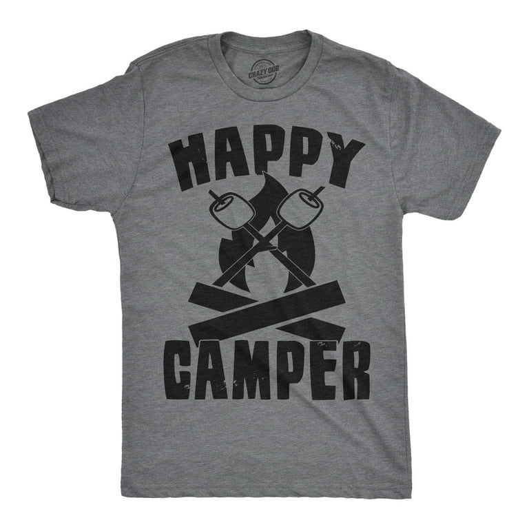 Happy Camper Shirt Vintage Camping Tee Happy Camper Shirt Vintage Camping Tee