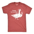 thumbnail image 1 of Mens Happy Honkadays T Shirt Funny Xmas Party Goose Joke Tee for Guys Graphic Tees, 1 of 9