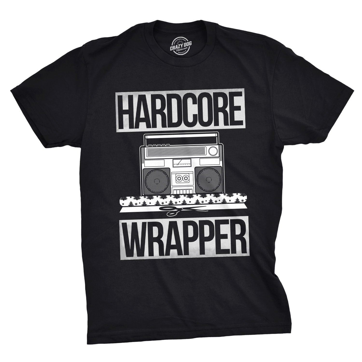 Mens Hardcore Wrapper T Shirt Funny Christmas Offensive Xmas Gifts ...