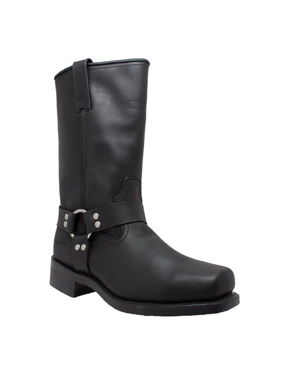 Mens Harness Boot,PU Insole