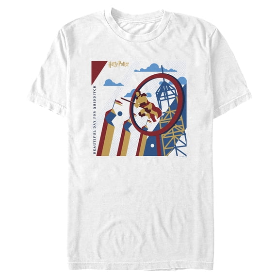 Mens Harry Potter Beautiful Day For Quidditch T Shirt