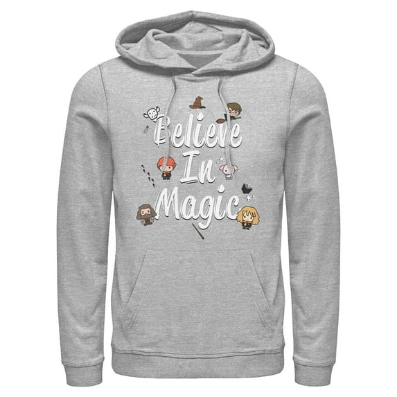 Mens Harry Potter Believe In Magic Lightweight Hoodie