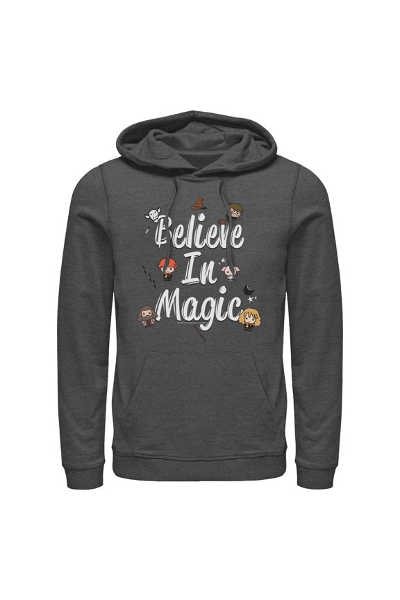 Mens Harry Potter Believe In Magic Lightweight Hoodie
