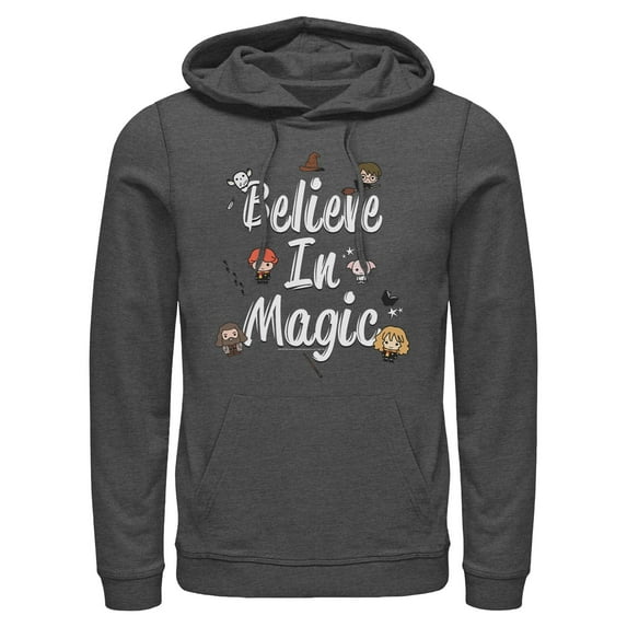 Mens Harry Potter Believe In Magic Lightweight Hoodie