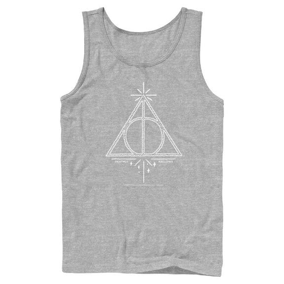 Mens Harry Potter Deathly Hallows Symbol Tank Top