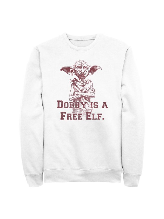 Mens Harry Potter Dobby is a Free Elf Sweatshirt