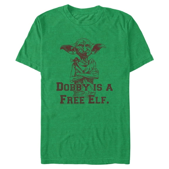 Mens Harry Potter Dobby is a Free Elf T Shirt