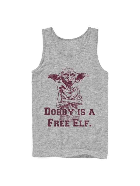 Mens Harry Potter Dobby is a Free Elf Tank Top