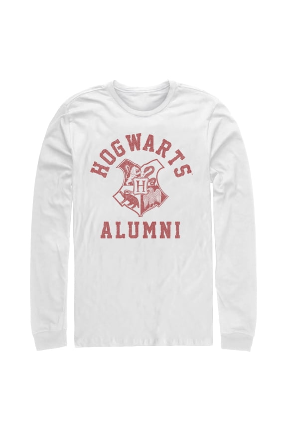Mens Harry Potter Hogwarts Alumni Long Sleeve Shirt