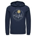 thumbnail image 1 of Mens Harry Potter Hogwarts Line Art Moonrise Lightweight Hoodie, 1 of 4