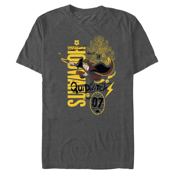 Mens Harry Potter Hogwarts Quidditch 07 T Shirt