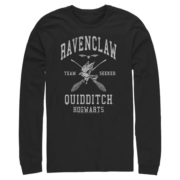 Mens Harry Potter Ravenclaw Quidditch Seeker Long Sleeve Shirt