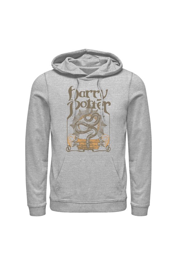Mens Harry Potter Snake Symbol Lightweight Hoodie