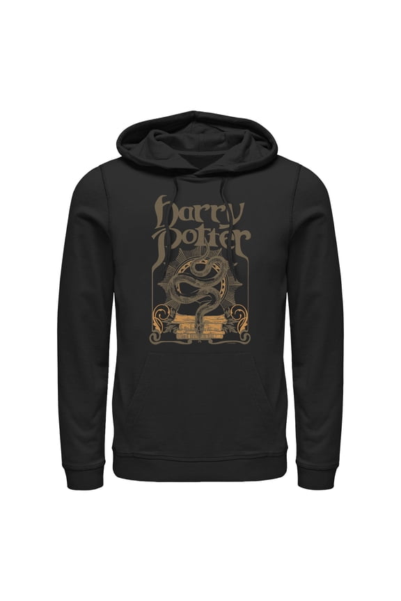 Mens Harry Potter Snake Symbol Lightweight Hoodie