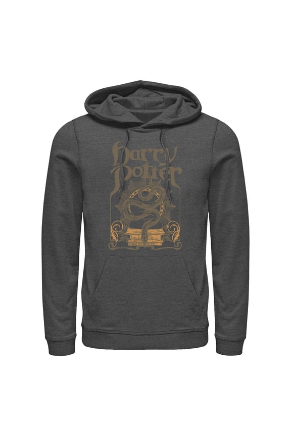 Mens Harry Potter Snake Symbol Lightweight Hoodie