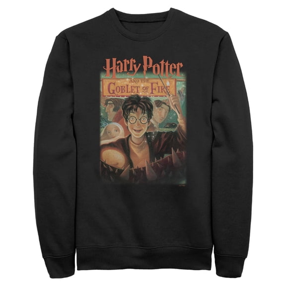 Mens Harry Potter and the Philosopher's Stone Goblet Of Fire Cover Sweatshirt