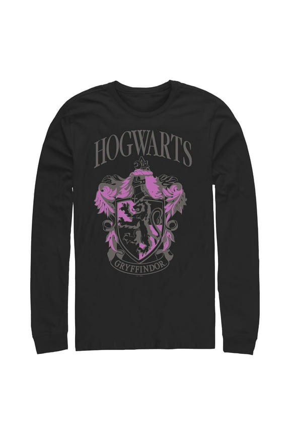 Mens Harry Potter and the Philosopher's Stone Hogwarts Gryffindor Long Sleeve Shirt
