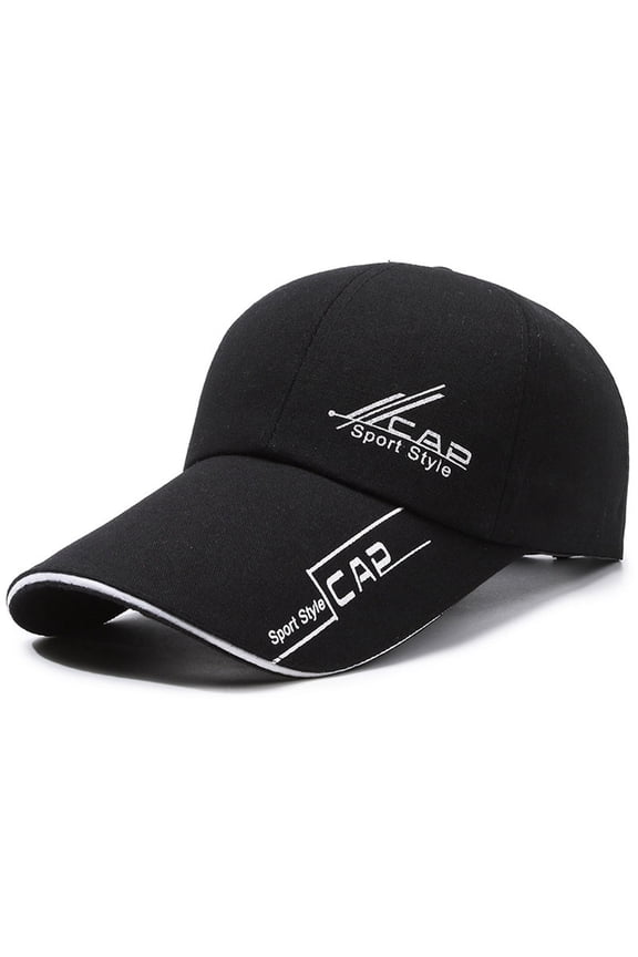 Mens Hat for Fish Outdoor Baseball Cap Sports Cap Black