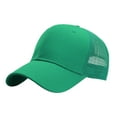 thumbnail image 1 of Mens Hats And Caps Classic Structured Trucker Hat Adjustable Snapback Baseball Cap Six Panel Design, 1 of 3