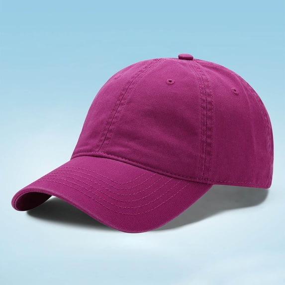 Mens Hats Unisex Baseball Quality Look Comfort In Versatile Sport Casual Adjustable Outdoor Baseball Caps Purple One Size