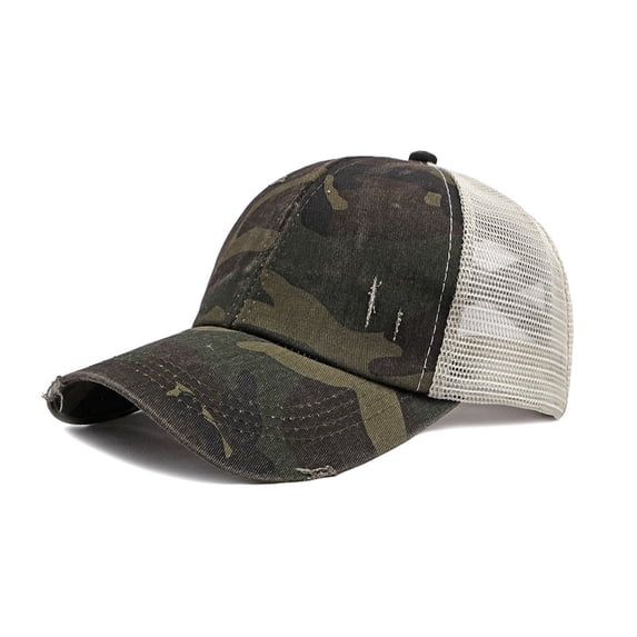 Mens Hats Unisex Baseball Washed Mesh Adjustable Comfortable Breathable Daily Vacation Sun Protection Summer Men's Baseball Caps