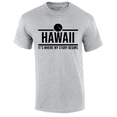 thumbnail image 1 of Mens Hawaii Tshirt Hawaii It's Where My Story Begins Short Sleeve T-shirt-Sports Grey-xxxl, 1 of 4