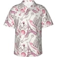 thumbnail image 1 of Mens Hawaiian Shirt Regular Fit Hawaiian Shirts for Men with Quick to Dry Effect, 1 of 8