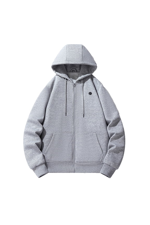 Mens Heated Hoodie Fast Warm Up Usb Charging Outdoor Cold Resistant Sports Wear Smart Heated Hoodie Casual Long Sleeve Fast Pullover Tops Regular Fit Mens Sweatshirts Hoodies