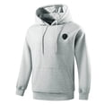 thumbnail image 1 of Mens Heated Hoodie Warm Functional Sweatshirt Solid Long Sleeve Sweater Blouses Tops Casual Warm Ultra Soft Textured Thermal Shirt with Pockets, 1 of 7