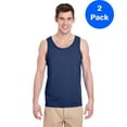 thumbnail image 1 of Mens Heavy Cotton Tank Top 2 Pack, 1 of 2